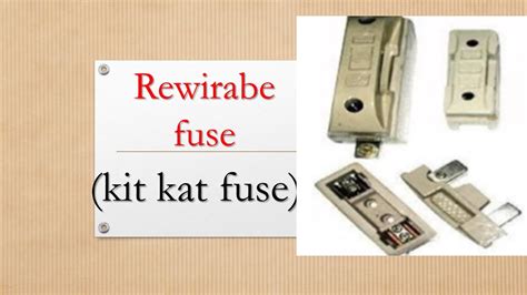 Rewirable Fuse Kit Kat Fuse Hindienglish Youtube