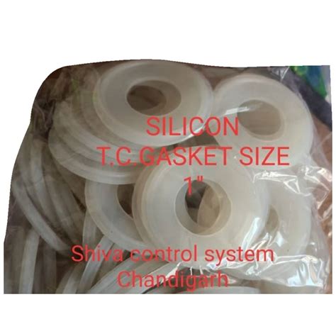 White Round Silicone Tc Gasket Size Inch Thickness Mm At Rs