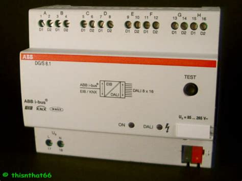 ABB DG S 8 1 EIB KNX DALI Gateway 8fach DG S8 1 2CDG110025R0011 OVP EBay