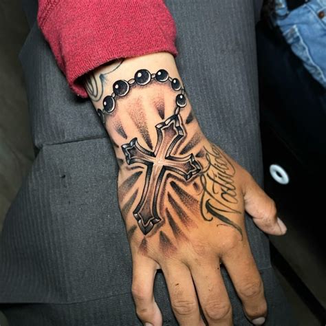 12 Hand Rosary Tattoo Ideas To Inspire You