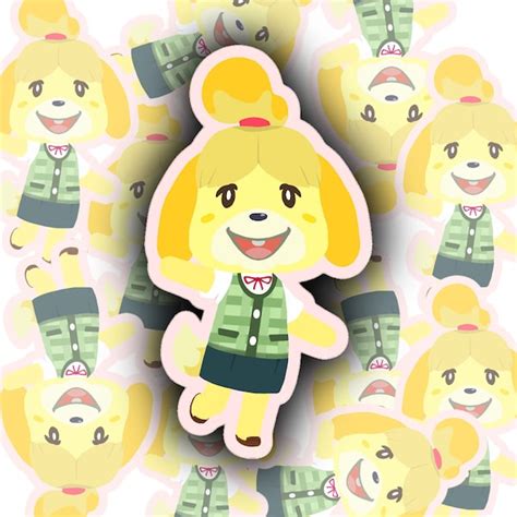 Isabelle Sticker Etsy