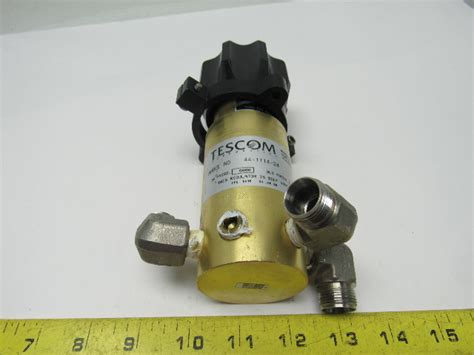 Tescom 44 1114 24 High Pressure Brass Reducing Regulator Controller