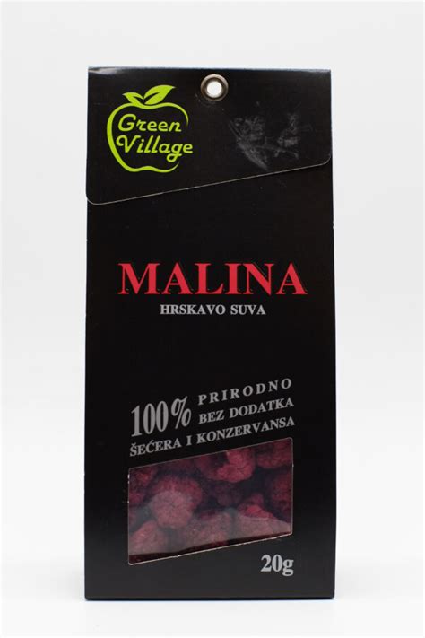 Liofilizovana Hrskava Malina 20g Herbasana