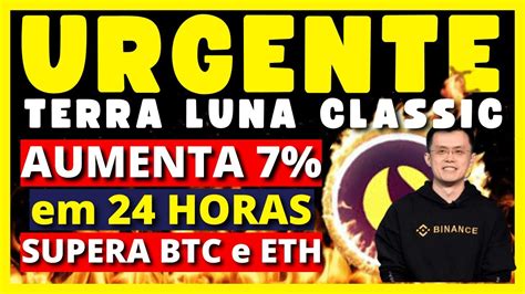 Urgente Terra Luna Hoje Lunc Aumenta Em Horas Supernado Bitcoin