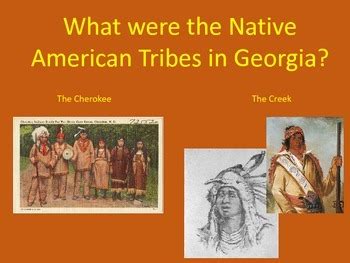 Creek and Cherokee Indians by Tonya Fehrs | Teachers Pay Teachers