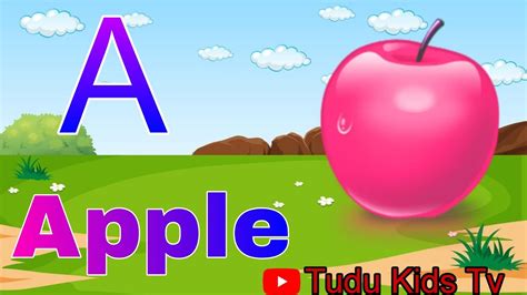 Phonics Song With Two Words A For Apple B For Ball ABC Alphabet