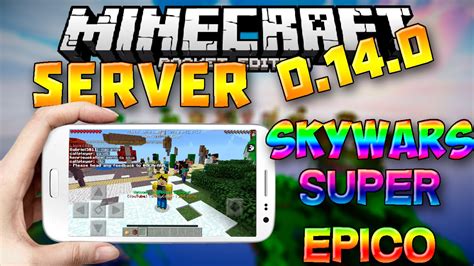 SERVER DE SKYWARS PARA MINECRAFT PE 0 14 0 Servers Para Minecraft PE