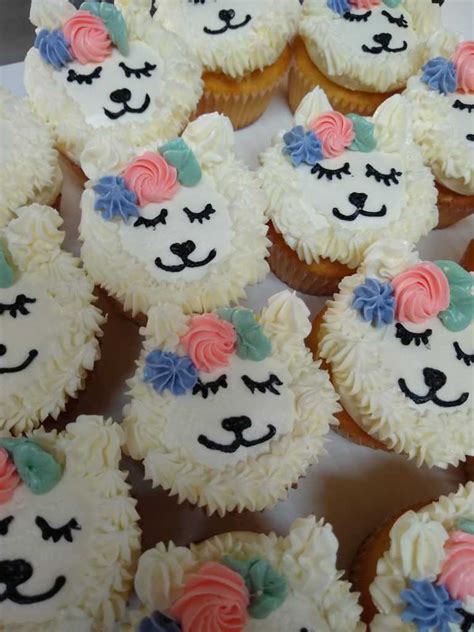 Llama Cupcakes Sweet Talkin Treats