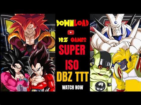 TIENES QUE PROBAR MI ISO DBZ TTT MOD DRAGON BALL GT PARA ANDROID Y