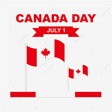 Victoria Day Canada Vector Hd Images Canada Day Vector With Flags