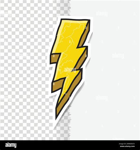 Cartoon Electric Lightning Bolt Hi Res Stock Photography And Images Alamy