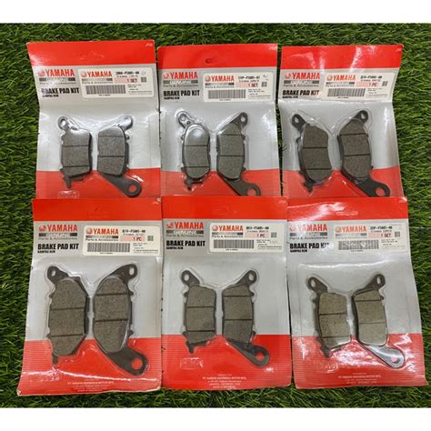 Yamaha Xmax Nmax Nvx Brake Pads Genuine Parts Front Rear Disc