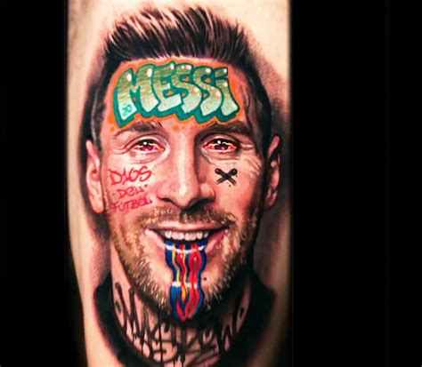 Lionel Messi Tattoo By Mashkow Tattoo Photo