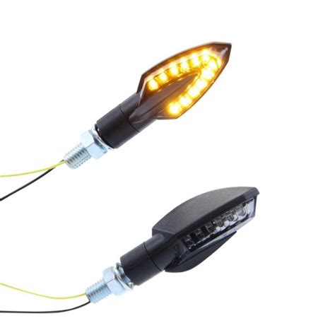 Motorrad Led Mini Blinker Vinci Schwarz Get Nt Er Set Led Blinker