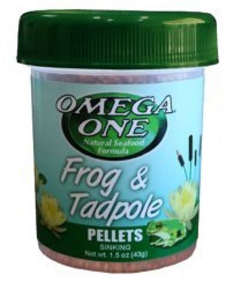 Omega One Frog & Tadpole Pellets 1.2oz – Pets Trend Store