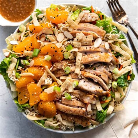 Chinese Chicken Salad With Mandarin Oranges Modern Crumb