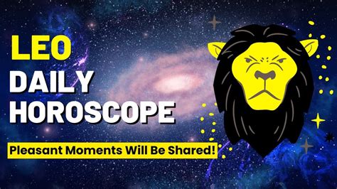 Leo Daily Horoscope Today November 14 2024 Pleasant Moments Will Be