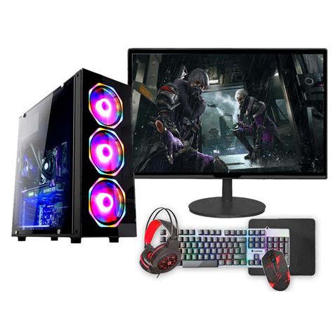 Pc Gamer Completo Intel Core I5 11400f Geração 11 8gb Ddr4 Rx 550 4gb