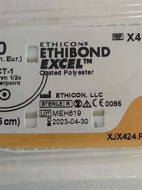 New Ethicon Lot Of Ethibond Excel X H Exp F X H