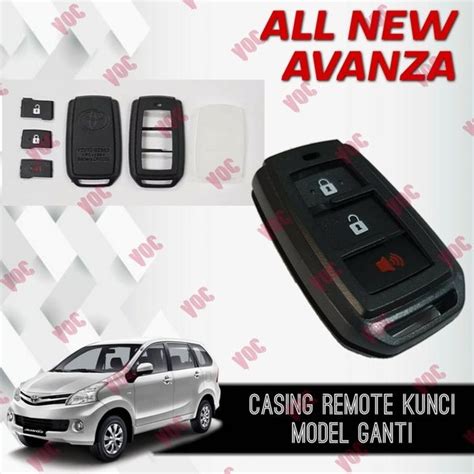 Jual Cover Casing Remote Model Ganti Toyota All New Avanza Di Lapak