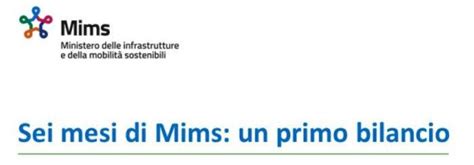 Mims Il Bilancio Dei Primi Sei Mesi Di Attivit Del Ministero Delle