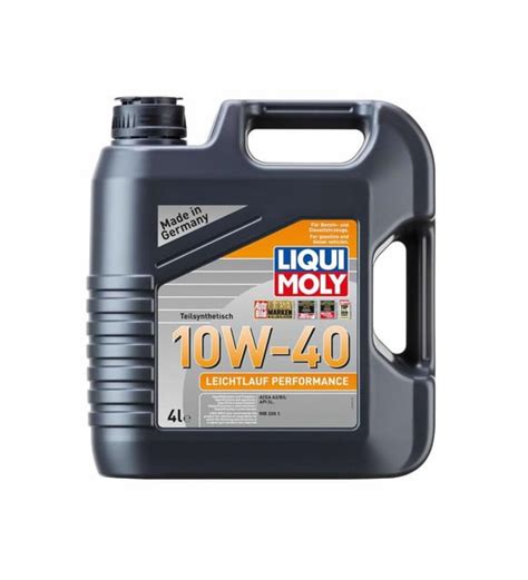 Liqui Moly Leichtlauf Performance 10W 40 Yarı Sentetik Motor Yağı 4 Lt