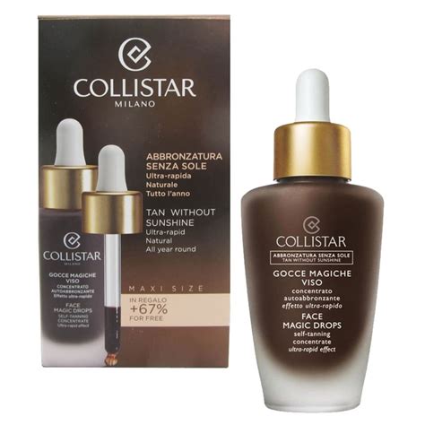 COLLISTAR GOCCE MAGICHE VISO Concentrato Autoabbronzante 50ml