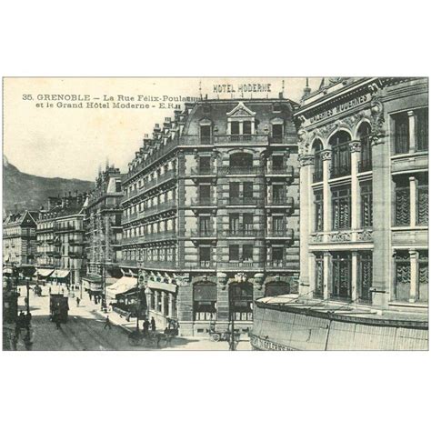 38 GRENOBLE Grand Hôtel Moderne rue Félix Poulat