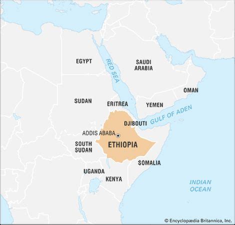 Ethiopia History Capital Map Population Facts Britannica