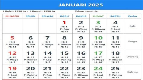 Kalender 2025 Bulan Februari Tidak Ada Libur Kapan Imlek Puasa