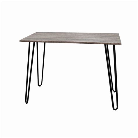 Mesa Escritorio Rustik Oak Gris X X Cm The Home Depot M Xico