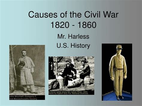 Ppt Causes Of The Civil War 1820 1860 Powerpoint Presentation Free