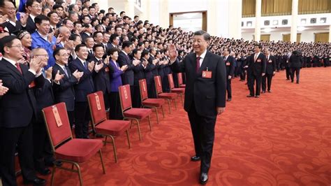 Xi Jinping Rencontre Les D L Gu S Du Congr S National Du Pcc Cgtn