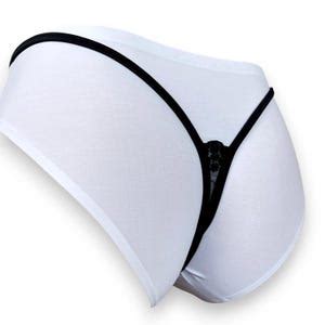 1058 E Spandex Micro Thong Bikini Bottom Shbikini Extreme String Thong Lingerie Gift For Her