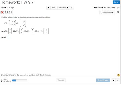 Solved Homework Hw Save Score Of Pt Of Chegg