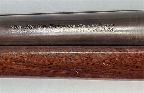 Marlin Model 55 Shotgun Mag Fed 12 Ga Goose Gun