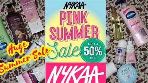 Biggest Nykaa Sale HAUL Of 2023 Nykaa Hot Pink Sale Nykaa