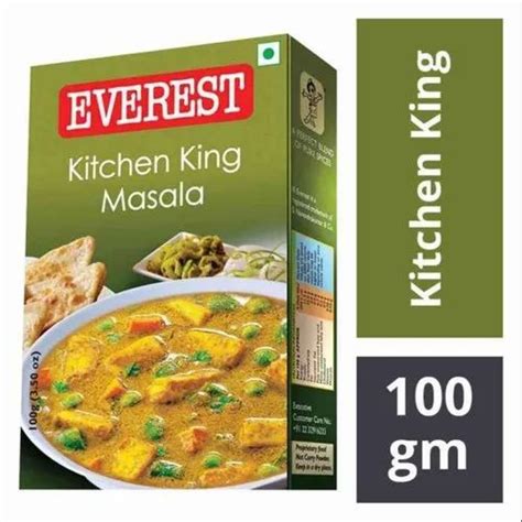 Everest Kitchen King Masala Packaging Size G Packaging Type Box