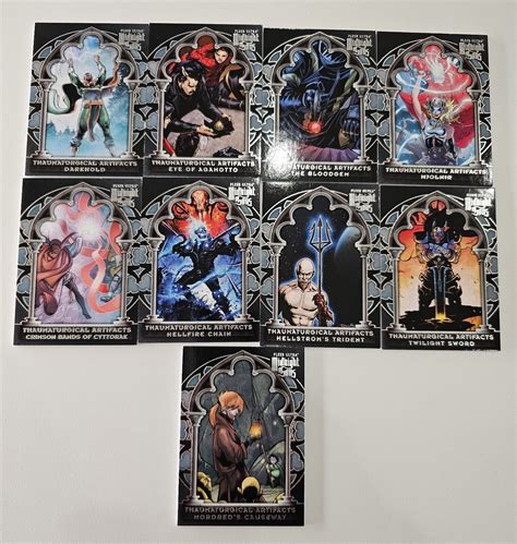 Fleer Ultra Marvel Midnight Sons Thaumaturgical Artifacts Full