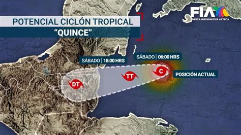 Ciclón Tropical Pone En Alerta A Quintana Roo Podría Evolucionar En