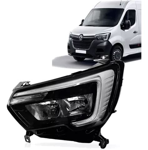 Farol Renault Master C Led Drl Esquerdo Parcelamento