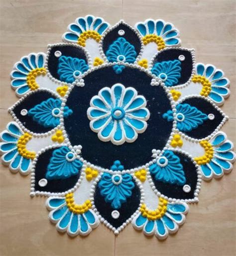 Top 10 Easy And Simple Rangoli Designs For Home