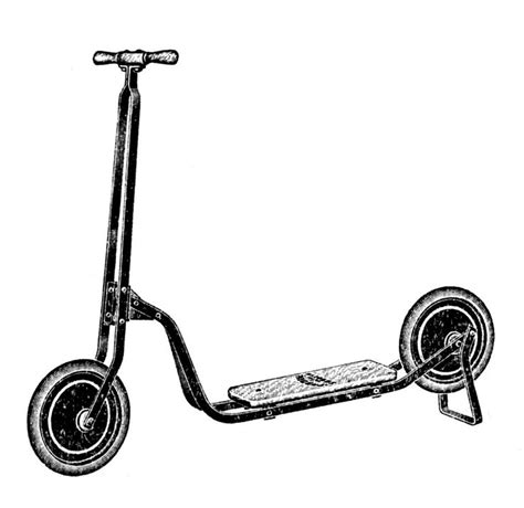 Free Scooter Clipart Black And White, Download Free Scooter Clipart Black And White png images ...