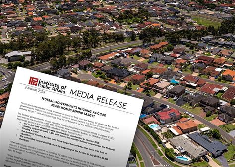 Federal Governments Housing Accord 32000 Homes Behind Target