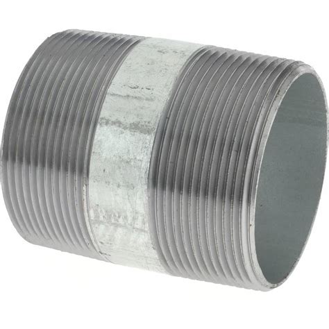 Value Collection Galvanized Pipe Nipple 3 4 Long Schedule 40