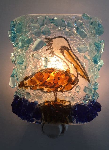 Pelican Reborn Glass Night Light