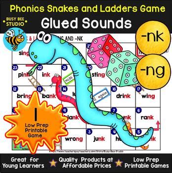 Glued Sounds Nk Ng Games Bundle By Busy Bee Studio Tpt