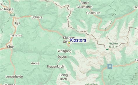 Klosters Ski Resort Guide, Location Map & Klosters ski holiday accommodation