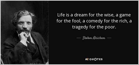 TOP 25 QUOTES BY SHOLOM ALEICHEM | A-Z Quotes