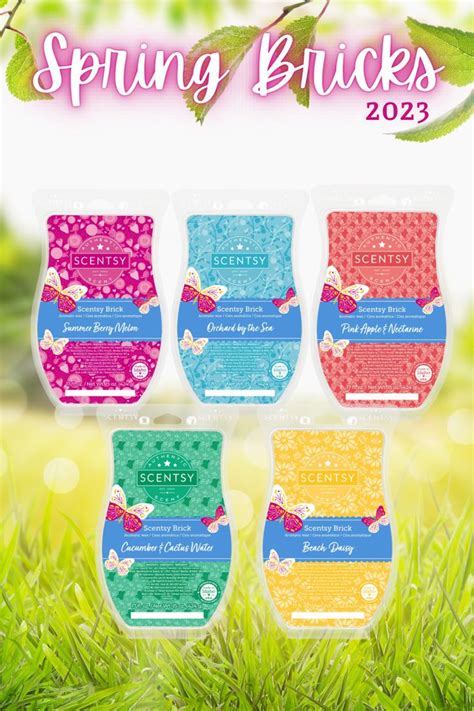 Scentsy Spring 2023 Wax Bricks Available April 10th Scentsy Brick